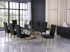 excel extandable 2 leaf dining table 29