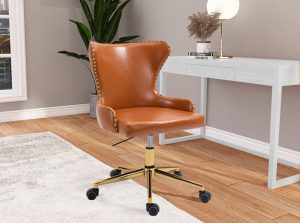 hendrix vegan leather office chair meridian 8