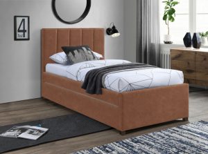 hudson vegan leather bed 7