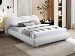 hyde boucle fabric bed 6