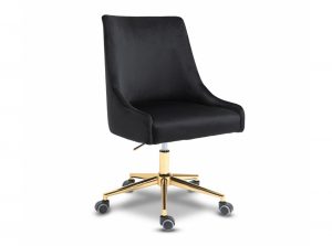 karina velvet office chair meridian 13
