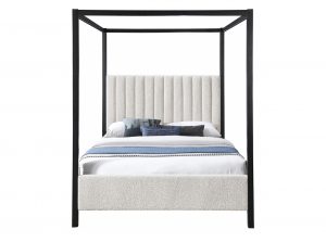 kelly boucle fabric bed 4