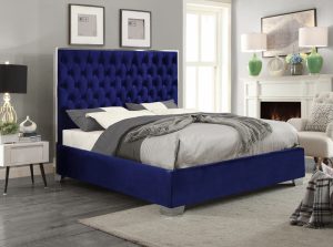 lexi velvet bed 4