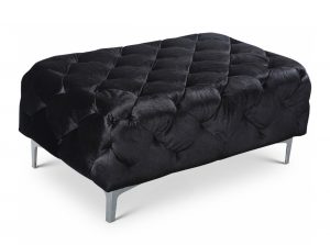 mercer velvet ottoman 3