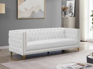 michelle vegan leather sofa 11
