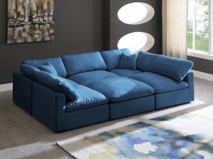plush velvet standart comfort modular sectional sofa 14