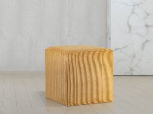 roy microsuede fabric cube ottoman 18