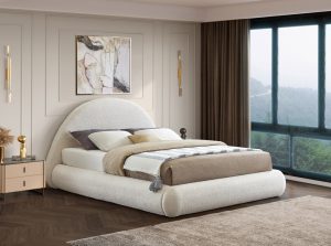 rudy boucle fabric bed 5