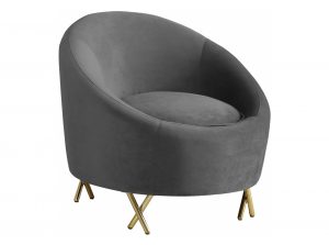 serpentine velvet accent chair 9