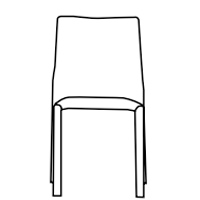 High-Back Padded Chair