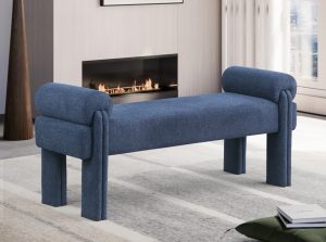stefano fabric bench meridian 3