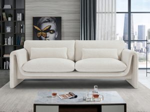 stylus boucle fabric sofa 8