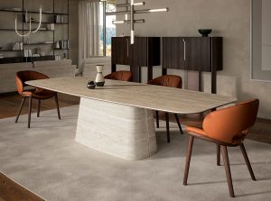 napoleon keramik modern dining table cattelan italia 2