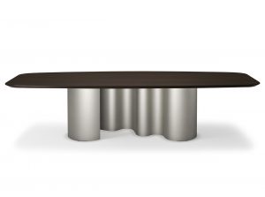 papel wood modern dining table cattelan italia 1