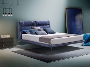 Firenze Contemporary Bed by Novaluna Italy