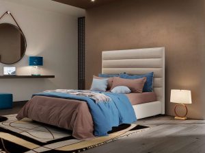 Milano modern bed by novaluna italy
