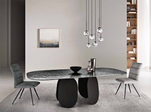 maya round dining table capodarte 9
