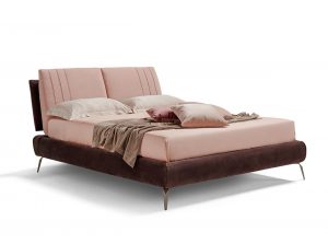 Tecum Rigo modern bed by novaluna made in italy
