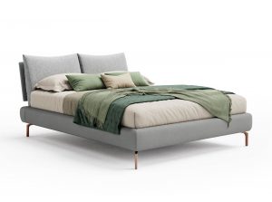 Tecum modern bed by novaluna made in italy 01