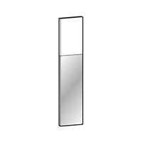 Mirror With Textured Frame