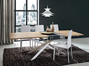 renzo extendable dining table la primavera 1