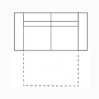 Sofa Bed Large (W75″)