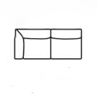 Left Sofa Section 2L/2P