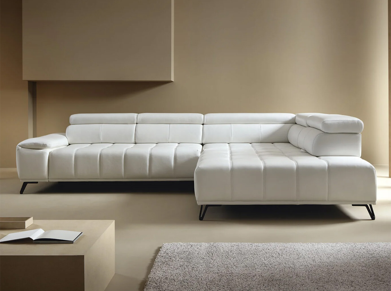 Palladio Leather Sofa Bed By Wersal