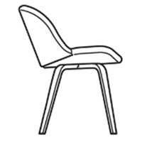 Armless Chair