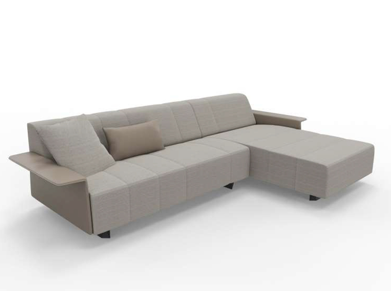Zara Light Sectional Sofa By Nicoline