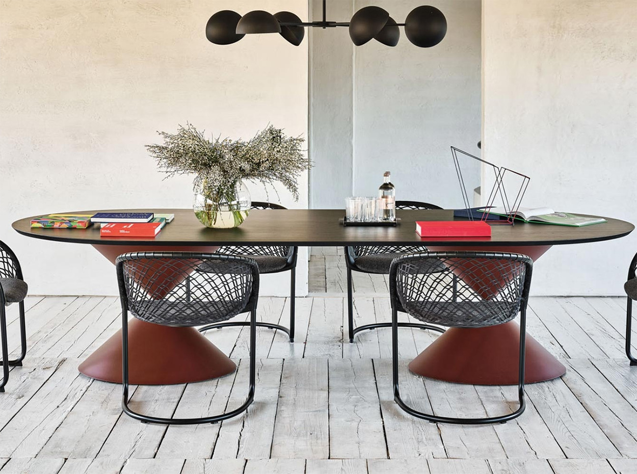 Clessidra Double Dining Table by MIDJ 01