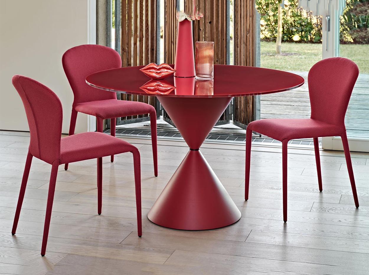 Clessidra Glass Dining Table by MIDJ