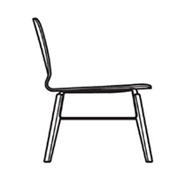 ML AT: Wood Crossed Legs