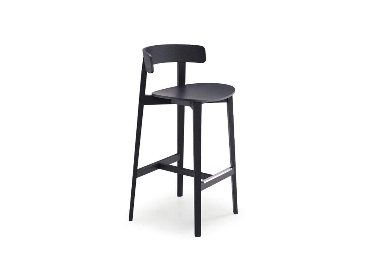 Maya Wood Bar Stool MIDJ