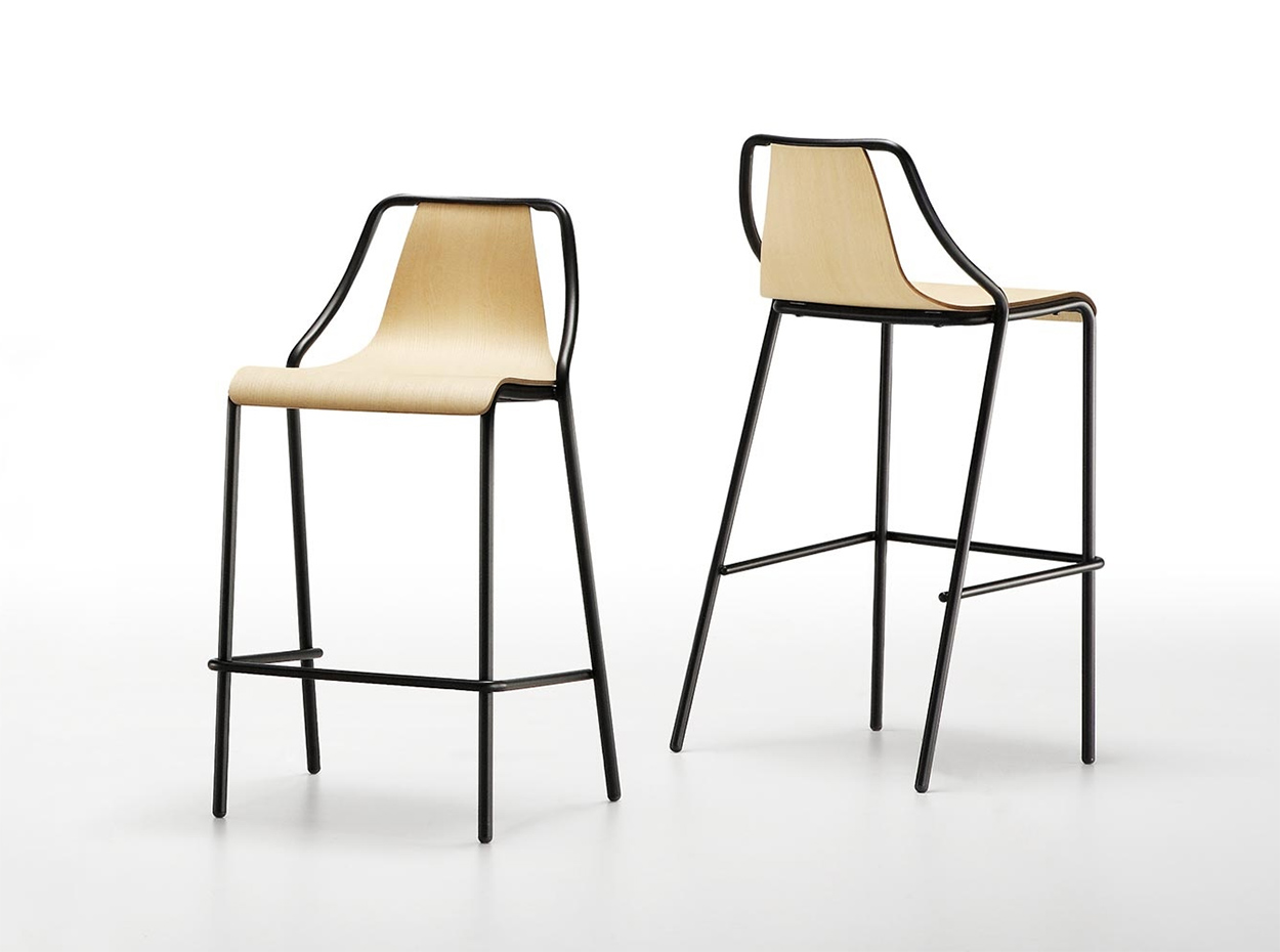 Ola Wood Bar Stool by MIDj