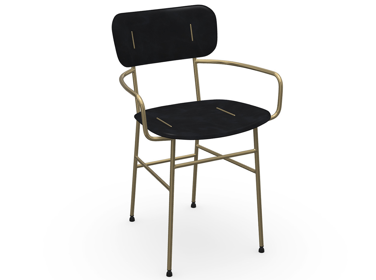 Piuma Dining Chair Leather 03