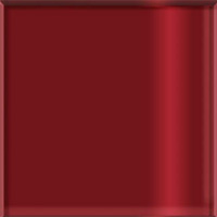 J25 Extra Clear Glossy Cherry Red Glass