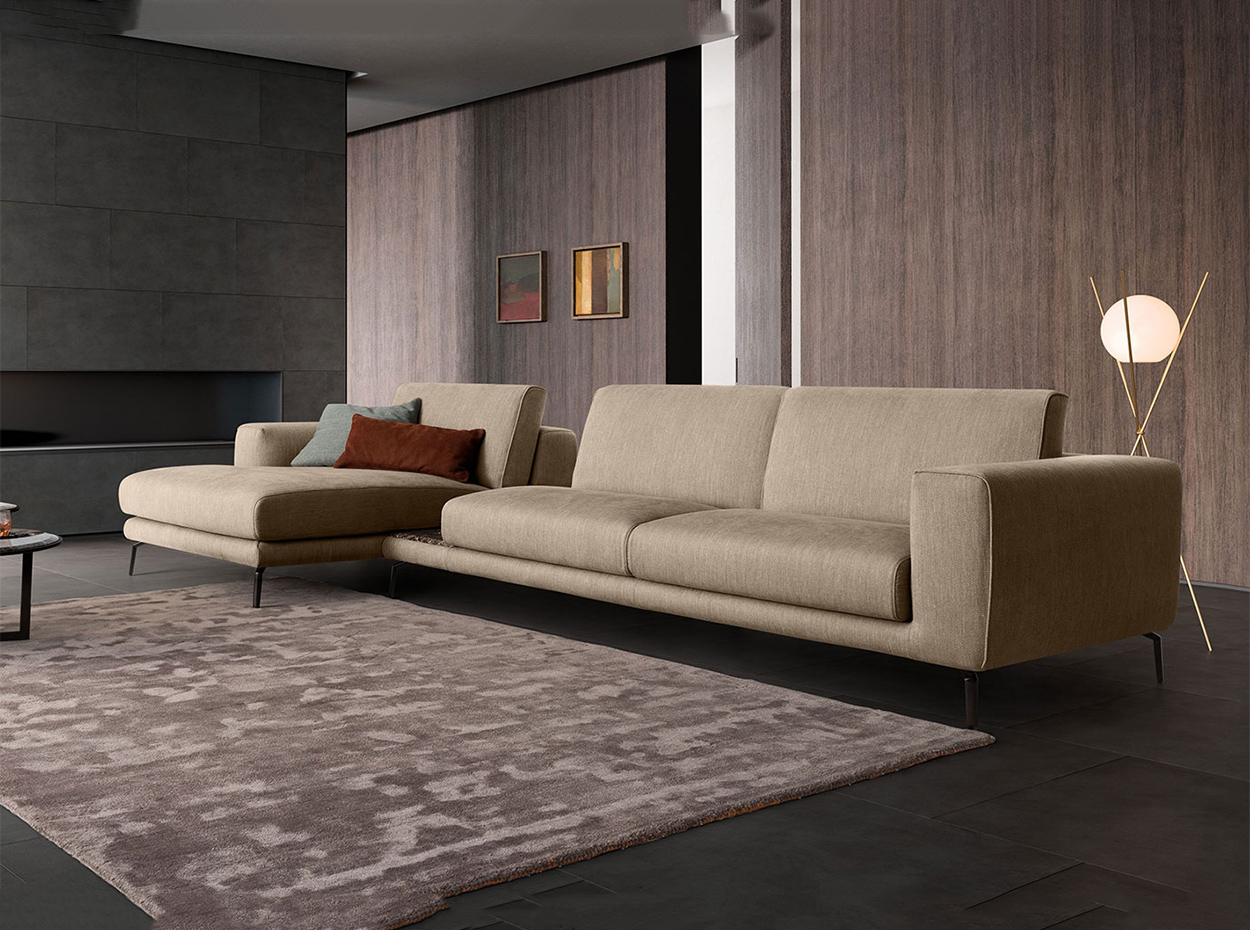 Bora Sectional Chaise Sofa by Nicoline