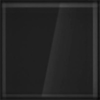C152 Glossy Black Lacquered Glass