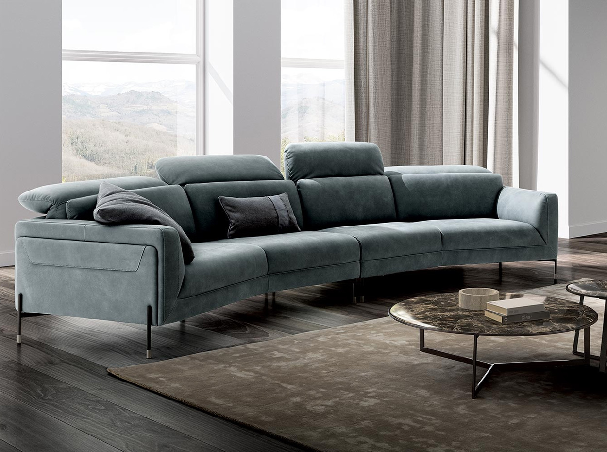 Claire Curved Sofa by Nicoline