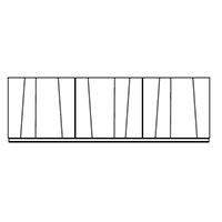 Three Doors W85″
