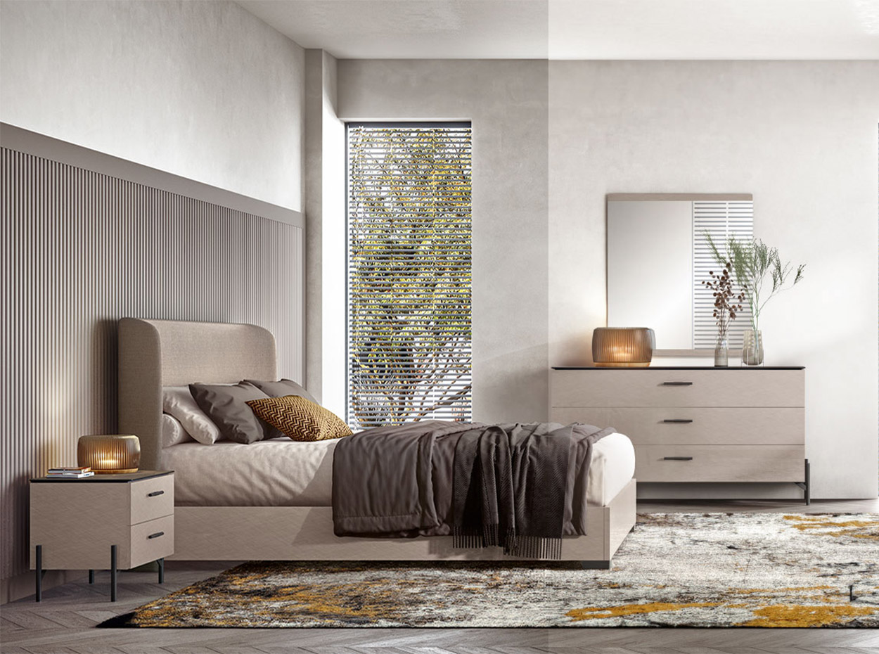 Silvia Bedroom by ESF Italy