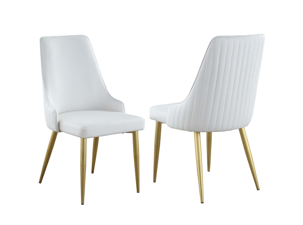 Kristen Stitched Dining Chair by Chintaly 1