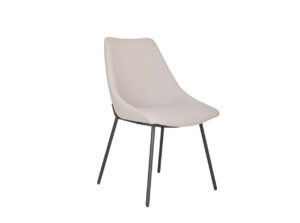 Leah Contemporary Curved Side Chair by Chintaly 1