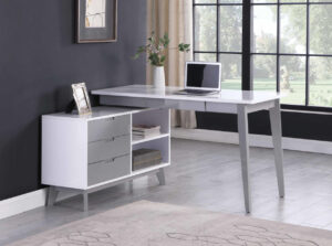 Modern Rotatable Wooden Desk 6934 by Chintaly 2