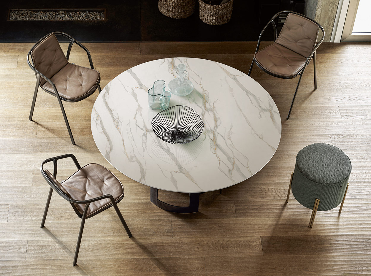 Imperial Round Dining Table by Bontempi 4