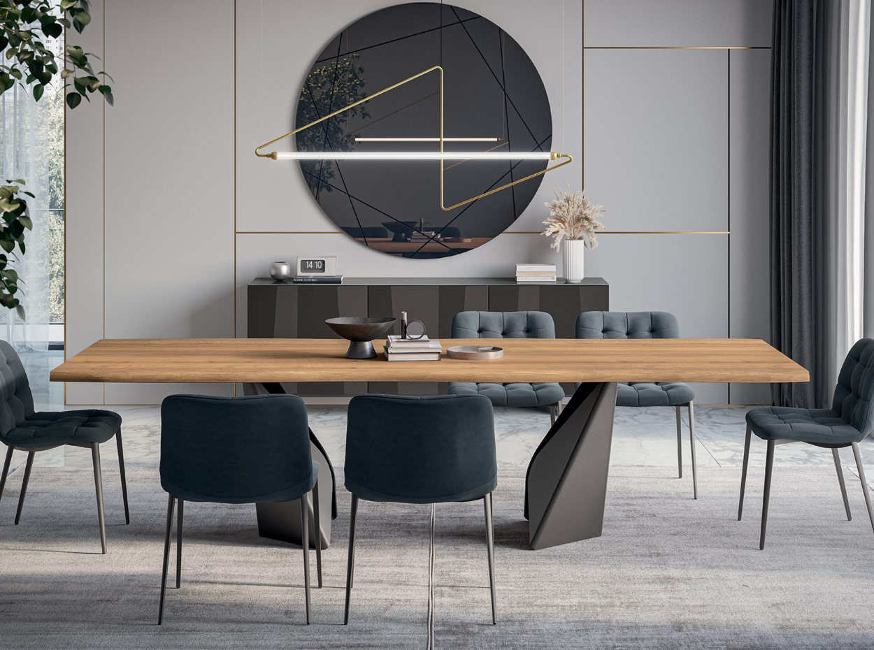 Kaleido Rectangular Dining Table by Bontempi