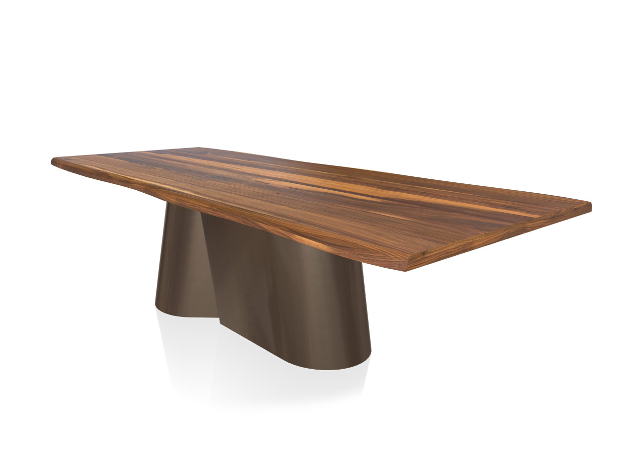 Kimono Wood Rectangular Dining Table by Bontempi 1