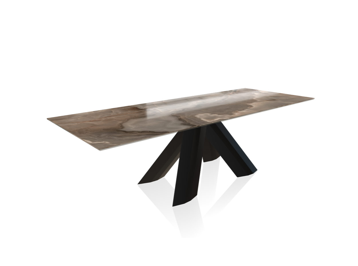 Menhir Ceramic Rectangular Dining Table 5