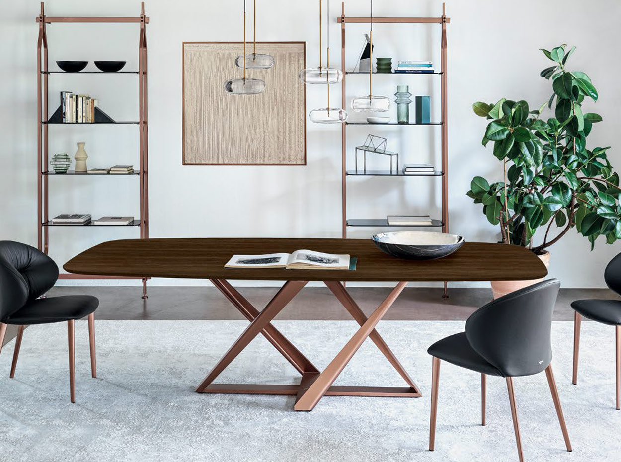 Millennium Wood Barrel Dining Table 4